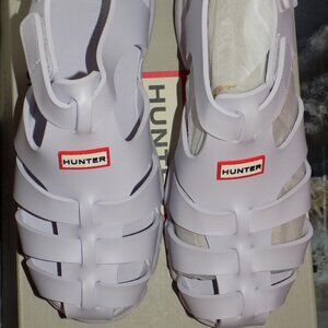 Hunter Kids Belize Light Purple Sandals Big Kid Size 5M Girl's NEW